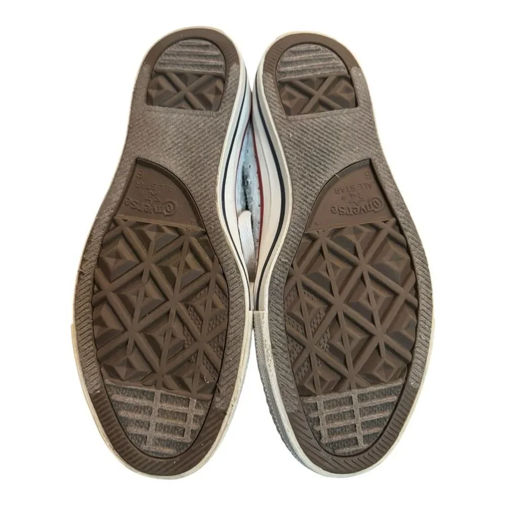Converse Chuck Taylor Ox 'Fountain Blue' Perforated Low-Top Sneakers 8 - Picture 7 of 7